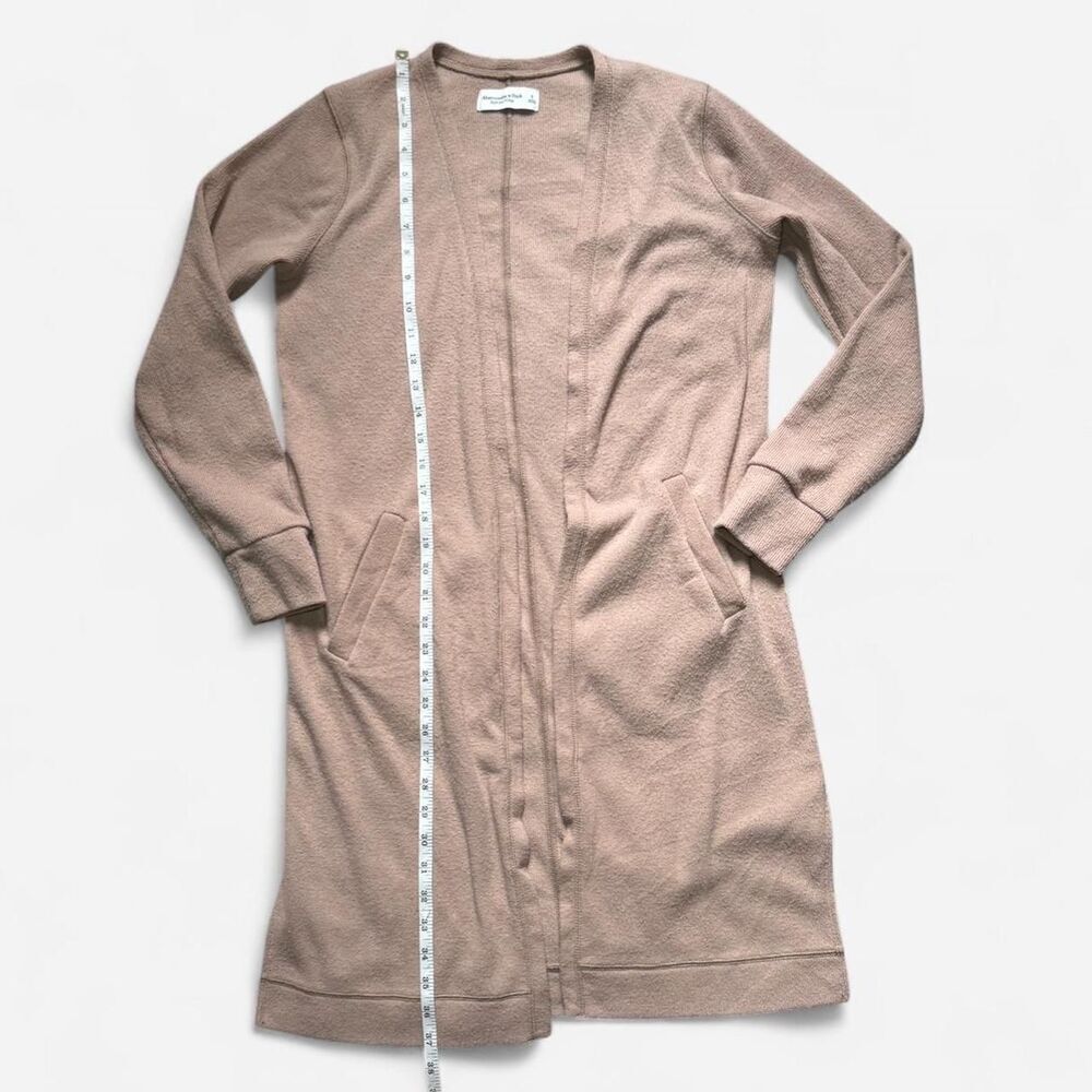 Abercrombie & Fitch Long Tan Soft Cardigan (Size Small) - Picture 4 of 5